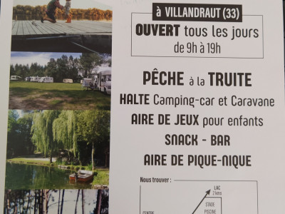 A vendre BASE DE LOISIRS SUD GIRONDE
